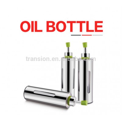 stainless steel outer food grade acrylic inner olive oil bottles